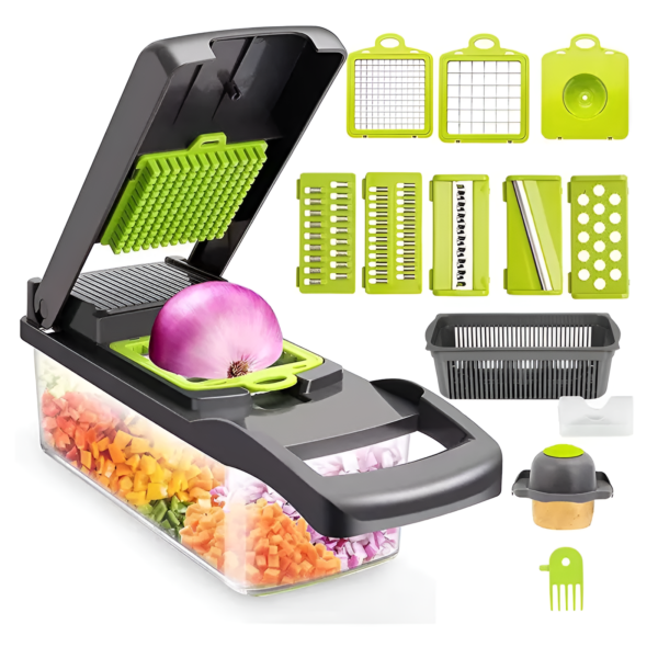 16-in-1 Ultimate Kitchen Companion: Chop, Dice, Slice, and More